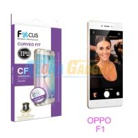 ราคา Focus ฟิล์มโค้งลงเต็มหน้าจอ OPPO F1 (Curve Fit TPU) (261086035)