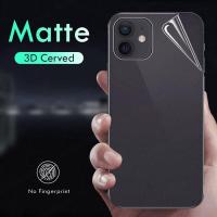 ราคา (แบบด้าน) ฟิล์มหลังรอบเครื่องแบบใส สำหรับ iPhone 11 12 13 14 15 16 17 Pro Max X XS XR 6 6S 7 8 Plus (5493742773)