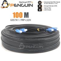 ราคา สายไฟเบอร์ออฟติก 2 คอร์ SC/UPC (สายสลิงฝอย 0.4*7) ยาว 100 เมตร (4608185920)
