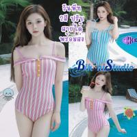 ราคา BIKINI STUDIO ชุดว่ายน้ำชิ้นเดียว บิกินี่แซ่บๆ ชุดว่ายน้ำแฟชั่น มีไซส์ S-L | น้ำหนัก 38-58 กก. Y385 (28444053030)