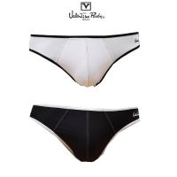 ราคา VALENTINO RUDY VB2-P100 1 ตัว POLYAMIDE91.5% SPANDE8.5% กางเกงในชายบิกินี่ขอบยางเล็ก มี 2 สี ขาว ดำ (3515425995)