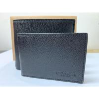 ราคา กระเป๋าสตางค์ coach หนังสีดำ ของผู้ชาย (2223345506)