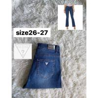 ราคา กางเกงยีนส์ Guess mini Flared Jeans แท้% มือสอง (27471773746)