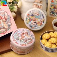 ราคา ORIEN กระป๋องเหล็กบรรจุภัณฑ์บิสกิต, Tinplate กล่องเก็บขนมลายการ์ตูน, มัลติฟังก์ชั่นบรรเทาความจุขนาดใหญ่รอบขวดขนมแต่งงานงานแต่งงาน (44903432421)