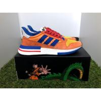 ราคา Original Dragon Ball Z x adidas ZX 500 "Goku Retro Racing Shoes Real Shooting Box for Men and Women (25603667734)