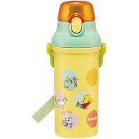 ราคา Skater Water Bottle 480ml Children s Anti-bacterial Plastic Kid-friendly Lightweight Made in Japan Chipmunk dots... (45105294901)