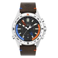 ราคา Timex TW2V64400 Tide-Temp-Compass Eco-Friendly Leather Strap Watch 43mm. (26667972247)