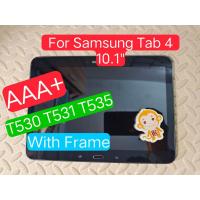 ราคา เปลี่ยน Lcd สําหรับ Samsung Galaxy Tab 4 10.1 Sm-t530 T531 T535 T537v จอแสดงผล Lcd Touch Screen Digitizer Assembly กรอบ (48855671675)