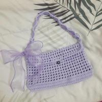 ราคา Crochet Clutch กระเป๋าคลัทซ์ถักโครเชต์น่ารัก (29813649974)