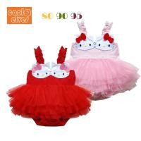 ราคา SALE ลดราคา ชุดบอดี้สูทเด็กเล็กลายการ์ตูน บอดี้สูทเด็กผู้หญิง ลายคิตตี้ บอดี้สูทแฟนซีเด็กอ่อน (23158341064)