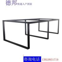 ราคา โต๊ะหนาวงเล็บสี่คนทํางานการประชุมตารางขาเหล็กศิลปินโต๊ะสนับสนุนขาโครงเหล็กขาโต๊ะ XGFN (51351412656)