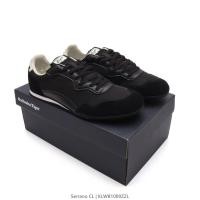 ราคา Onitsuka Tiger Serrano Nylon Retro Sports Anti-Slip Wear-Resistant Balance น้ําหนักเบา Low-Top Life Casual รองเท้าสีดํา (58152797872)