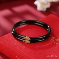 ราคา สร้อยข้อมือหยกโบราณ พร้อมลายครามเงินSterling Silver สไตล์หรูหรา ของขวัญวันแม่พิเศษ (45852507240)