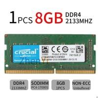 ราคา Crucial DDR4 2133MHz 8GB PC4-17000S 1.2V SODIMM หน่วยความจําแล็ปท็อปโน้ตบุ๊ค RAM ZY111 (43503760847)