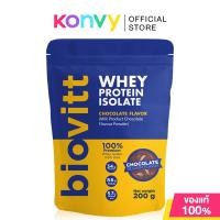ราคา Biovitt Whey Protein Isolate Chocolate Flavor 200g. (25290932344)