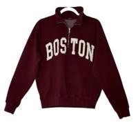 ราคา เสื้อกันหนาว เสื้อสเวตเตอร์ครึ่งซิป Polo Aeropostale Cotton (40526293911)