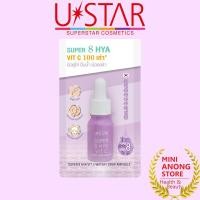 ราคา ยูสตาร์ ซุปเปอร์ 8 ไฮยา วิตซี วอเทอรี่ ดรอป แอมพูล Ustar Super 8 Hya Vit C Watery Drop Ampoule (6240415085)