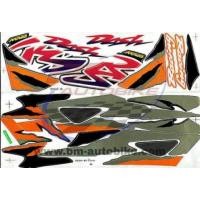 ราคา สติ๊กเกอร์ แดชตัวใหม่ DASH 125 NEW ปี 2000 ติดรถสีดำ เฟรมรถ กรอบรถ ชุดสี (10908651767)