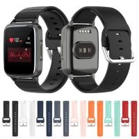 ราคา สําหรับ Xiaomi Haylou Smart Watch LS01/สมาร์ทวอท์ช 2 LS02 สายนาฬิกาซิลิโคน, ขนาด: 19 มม.สําหรับ Xiaomi Haylou สมาร์ทวอท์ช/นาฬิกาสมาร์ท 2 (45150669272)