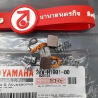 ราคา 3KWH180100 ชุดแปรงถ่าน ถ่านไดสตาร์ท Mio-115 125 Tricity125 Qbix Fino Nouvo ELEGANCE แท้ 5VV-H1801-10 00 YAMAHA 3KW (8125956919)