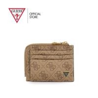 ราคา GUESS กระเป๋าใส่บัตรผู้ชาย รุ่น SMVELELEA75 สีน้ำตาล (25786642809)