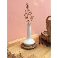 ราคา แจกันเซรามิก แจกันขาวทรงสูง แจกันใส่ดอกไม้ แจกันสีขาว แจกันมินิมอล แจกันทรงกลม แจกันเซรามิค (3535792626)