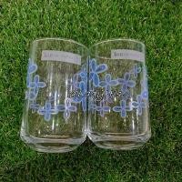 ราคา ของพรีเมี่ยม Thailife เซตคู่ แก้วน้ำ แก้วใส ไทยประกันชีวิต ลายดอกไม้ สีน้ำเงิน พร้อมโลโก้ With Box ของใหม่ในกล่อง (8251263584)