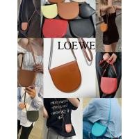 ราคา กระเป๋าสะพายไหล่หนัง 【LOEWE】HEEL ใหม่เอี่ยม/ของแท้ (40562088265)