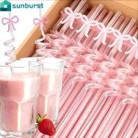 ราคา 10-3ชิ้นสีชมพูโบว์โค้งฟาง-เกลียวดื่มฟาง-สําหรับชา,น้ําผลไม้,เครื่องดื่ม-นํามาใช้ใหม่,แวว-ฟางพลาสติก-ตกแต่งงานเลี้ยงวันเกิด-ครัวบาร์อุปกรณ์ (55505050401)