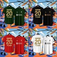 ราคา เสื้อยืดลิเวอร์พูลแชมป์ชิพคลับ NO.20 พรีเมียร์ลีก พรินต์ซับลิเมชันเต็มรูปแบบ ปรับแต่งได้ตามใจชอบ (41324978947)