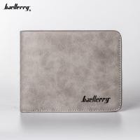 ราคา ✁✲❍แถมกล่อง!! กระเป๋าสตางค์หนังผู้ชาย Baellerryคุณภาพดี W024 (5489875874)
