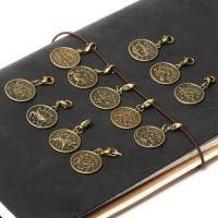 ราคา Vintage Travelers อุปกรณ์เสริมโน้ตบุ๊ค 12 Constellation จี้สําหรับ Midori Planner ตกแต่ง (26802090418)