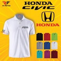 ราคา NEW A-polo POLO HONDA SULAM | HRV BRV CRV NEW CIVIC CITY HONDA Tshirt Berkolar Sulam Honda Cal Cotton HoneyComb E (44127862512)