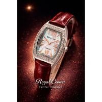 ราคา Royal Crown นาฬิกาสำหรับผู้หญิงสายสีแดง แถมฟรีต่างหูหนึ่งคู่+ถ่านนาฬิกาสำรองอีก1เม็ดครบเซ็ท ของแท้ 100% รับประกัน 1ปี (13446267892)