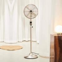ราคา Bungalow Fan พัดลมเหล็กตั้งพื้น ขนาด 12 นิ้ว รุ่นแฮมป์ตัน HAMPTON STAND FAN ( นิกเกิล / นิกเกิล ) (2449979589)