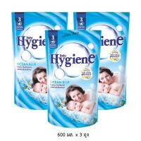 ราคา ไฮยีน น้ำยาปรับผ้านุ่ม สูตรมาตรฐาน กลิ่นโอเชี่ยนบลู สีฟ้า 580 มล. x 3 ถุง (9968242475)