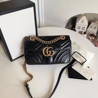 ราคา ยังไม่ได้รวมค่าชาร์จ รบกวนสอบถามก่อนสั่งซื้อ‼️Like new ‼️ Gucci marmont mini 22cm ปี2019 สภาพดีค่า รอยใช้งานทั่วไป (43610805928)