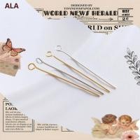 ราคา ALA เครื่องประดับ DIYอุปกรณ์ทำต่างหูและจี้ 18K/14K ทองคำเคลือบทองเงิน สำหรับงานDIY ขนาด9 Karat[เข็มกลัด ต่างหู เข็มกลัด diy] (24497711569)