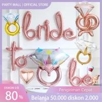 ราคา แหวนเพชรฟอยล์บอลลูนเจ้าสาวที่จะเป็นละตินจัมโบ้1ชิ้นแหวนแต่งงานบอลลูนใช่ฉันทําสําหรับตกแต่งงานแต่งงานวาเลนไทน์หมั้นครบรอบ (53002209082)