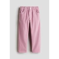 ราคา H&M(เอชแอนด์เอ็ม) กางเกงยีนส์แบบ Relaxed paper bag Girls Relaxed paper bag jeans 1233423_3 (43917017297)