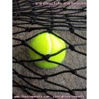 ราคา ตาข่ายล้อมสนามเทนนิส กั้นสนามเทนนิส ⭐️⭐️ความสูง 3 m. x ยาว 10 m.⭐️⭐️สีดำ 3 mm. ช่องตา 5 x 5 cm. ⭐️⭐️ทนแดด ทนฝน (9035893844)