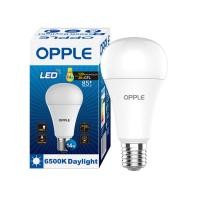 ราคา OPPLE หลอดไฟกลม LED E27 14W Daylight รุ่น E1A70-E27-14W-DLCTV7 (25332449965)