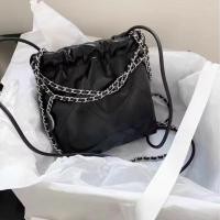 ราคา กระเป๋า tote สไตล์ชาแนล ขนาดมินิ ทำจากหนังวัวแท้ สำหรับช้อปปิ้ง (48105687182)