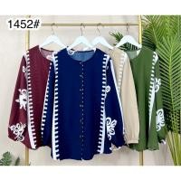 ราคา Lively Blouse เสื้อสาวอวบ ผ้าไหมอิตาลี ใส่สบาย อก 48 #เสื้อสาวอวบ #เสื้อสาวมุสลิม #เสื้อสาวพลัสไซส์ #plussize (25603060658)