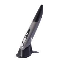 ราคา เมาส์ไร้สาย USB 2.4GHz Optical Pen Air Mouse ปรับได้ 500/1000 DPI (46255119703)