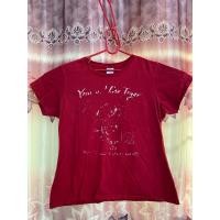 ราคา เสื้อยืดวินเทจ มือสอง สีแดง ป้ายPORT&COMPANY 21“/25” (24824013898)