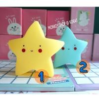 ราคา โคมไฟ #3 โคมไฟตั้งโต๊ะ LED รูปดาว น่ารักสไตล์เกาหลี เหมาะสำหรับตกแต่งห้อง (7832553672)