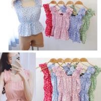ราคา โล๊ะสต็อกเสื้อน่ารักๆ สุดแบ๋ว ผ้าไหมอิตาลีชายระบาย มีเชือกเล็กๆผูกโบว์ได้จ้า (4534851222)
