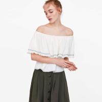 ราคา ZARA เสื้อปาดไหล่ซาร่า (42308830515)