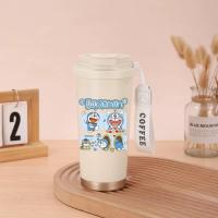 ราคา โดราเอมอนถ้วยกาแฟ500มิลลิลิตรแก้วน้ําสูญญากาศทนความร้อนสแตนเลส316ป้องกันการหกพร้อมหลอดแก้วความจุขนาดใหญ่ (51351301238)